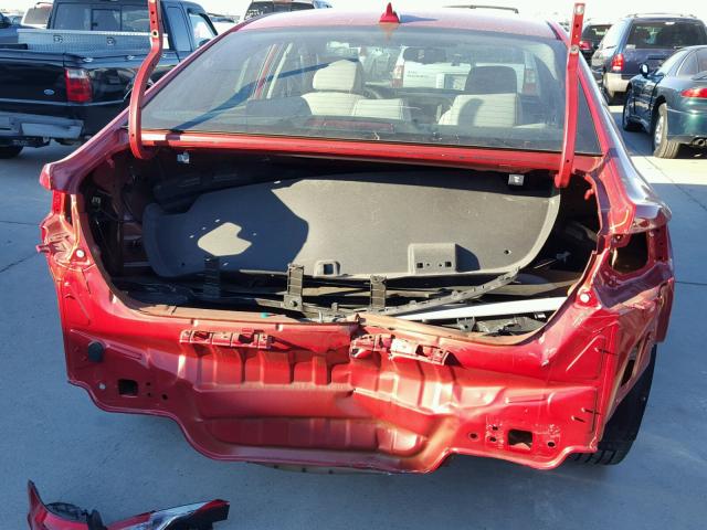 5NPE24AF5HH577308 - 2017 HYUNDAI SONATA SE RED photo 9