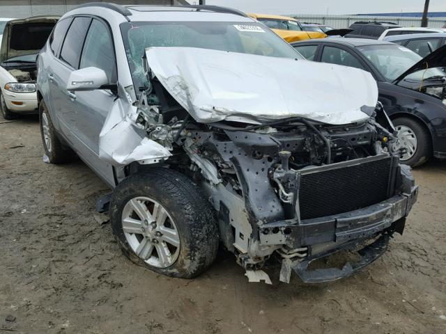 1GNKVGKD0DJ217705 - 2013 CHEVROLET TRAVERSE L SILVER photo 1