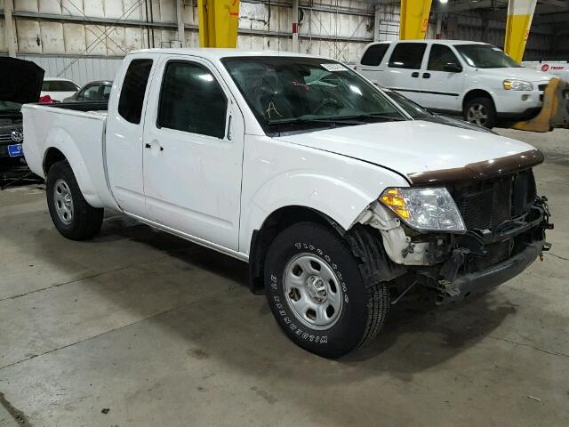 1N6BD0CT8AC411422 - 2010 NISSAN FRONTIER K WHITE photo 1