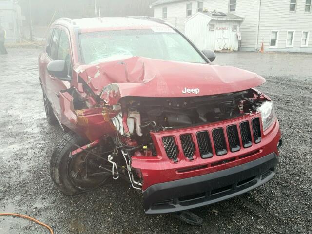 1C4NJDEB4CD698100 - 2012 JEEP COMPASS LA RED photo 1