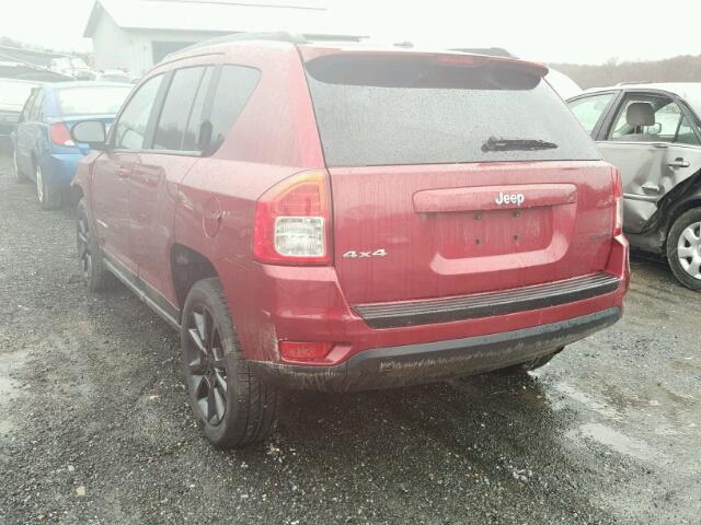 1C4NJDEB4CD698100 - 2012 JEEP COMPASS LA RED photo 3