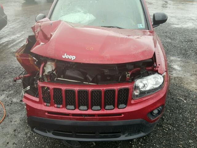 1C4NJDEB4CD698100 - 2012 JEEP COMPASS LA RED photo 7