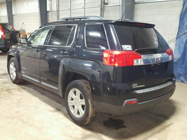 2GKALSEK7C6102994 - 2012 GMC TERRAIN SL BLACK photo 3