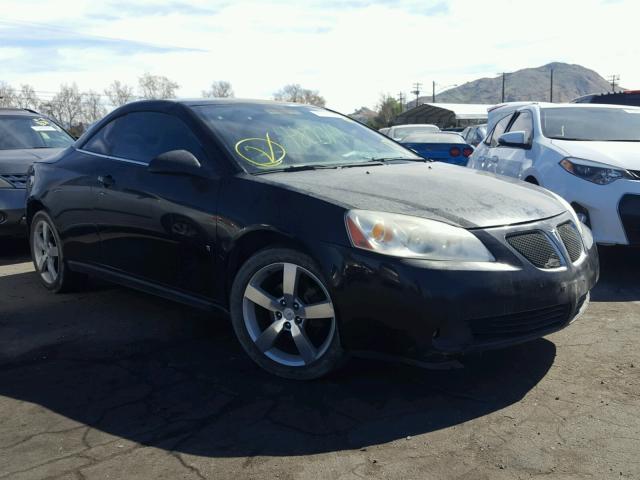 1G2ZH361974164565 - 2007 PONTIAC G6 GT BLACK photo 1