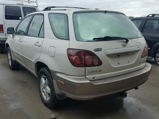 JT6HF10U1Y0149336 - 2000 LEXUS RX 300 WHITE photo 3