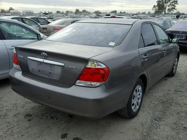 4T1BE32K66U695172 - 2006 TOYOTA CAMRY LE GRAY photo 4