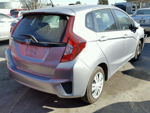 JHMGK5H5XHS020020 - 2017 HONDA FIT LX رمادي صورة 4