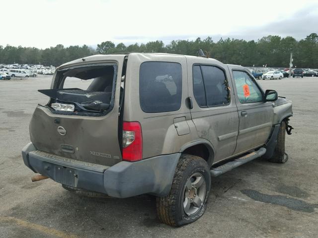 5N1ED28Y02C559741 - 2002 NISSAN XTERRA XE BROWN photo 4