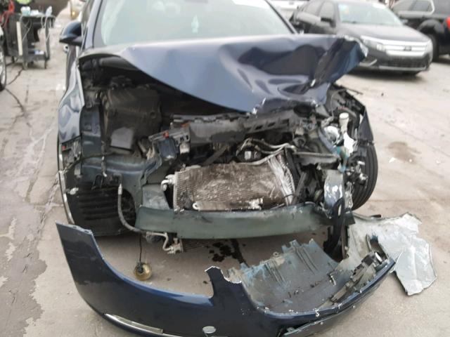 W04GZ5GV9B1060305 - 2011 BUICK REGAL CXL BLUE photo 7