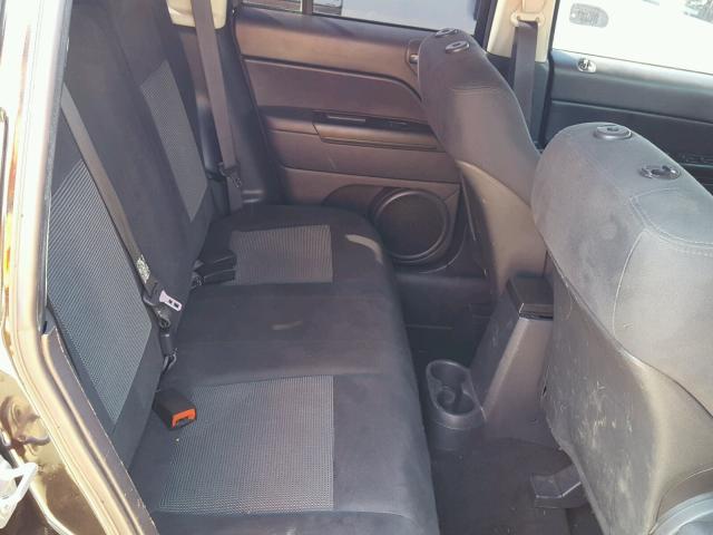 1J4NT1FBXBD195204 - 2011 JEEP COMPASS SP BLACK photo 6