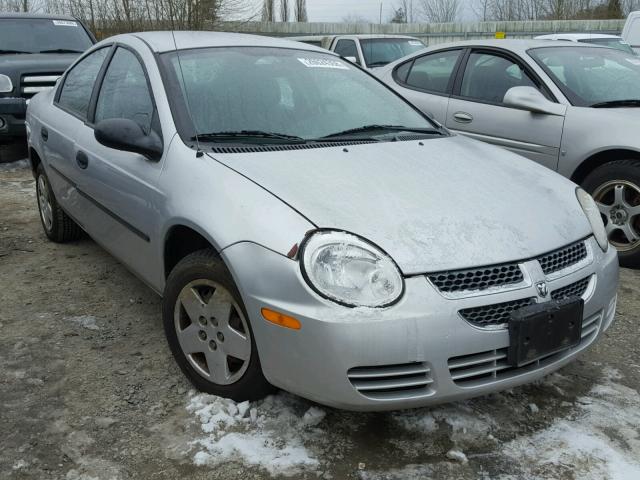 1B3ES26CX3D177408 - 2003 DODGE NEON SE SILVER photo 1