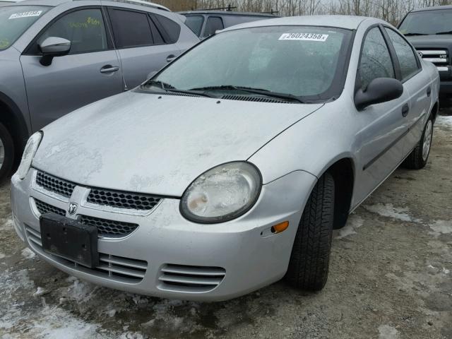 1B3ES26CX3D177408 - 2003 DODGE NEON SE SILVER photo 2