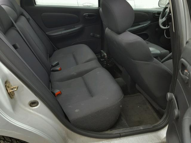 1B3ES26CX3D177408 - 2003 DODGE NEON SE SILVER photo 6