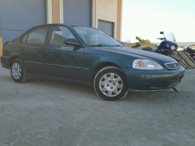 2HGEJ6611XH583319 - 1999 HONDA CIVIC BASE GREEN photo 1