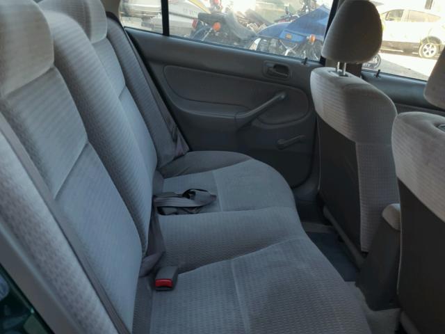 2HGEJ6611XH583319 - 1999 HONDA CIVIC BASE GREEN photo 6