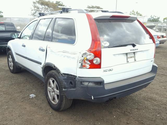 YV4CZ592961284183 - 2006 VOLVO XC90 WHITE photo 3