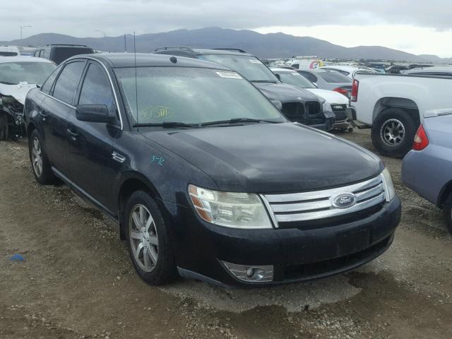 1FAHP24W78G181678 - 2008 FORD TAURUS SEL BLACK photo 1