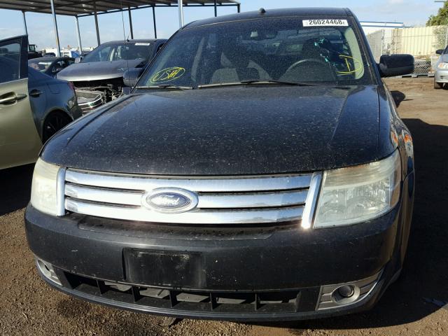 1FAHP24W78G181678 - 2008 FORD TAURUS SEL BLACK photo 9