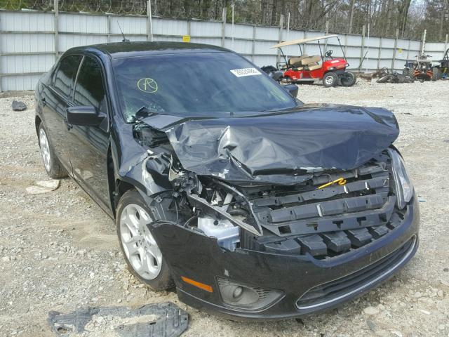 3FAHP0HG5BR269085 - 2011 FORD FUSION SE BLACK photo 1