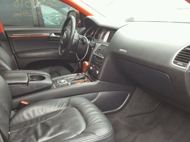 WA1AV74L49D001171 - 2009 AUDI Q7 PRESTIG ORANGE photo 5