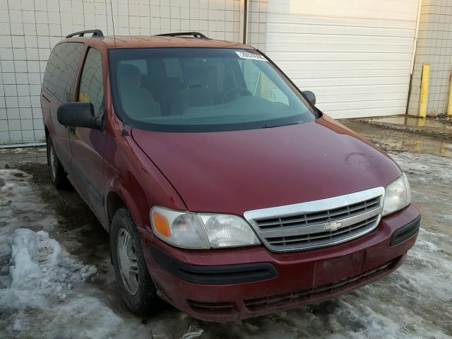 1GNDX03EX4D122374 - 2004 CHEVROLET VENTURE BURGUNDY photo 1