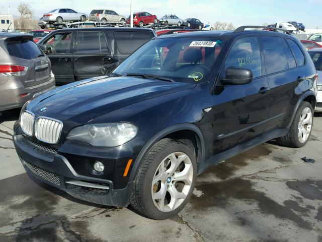 5UXFE83568L166369 - 2008 BMW X5 4.8I BLACK photo 2