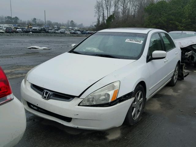 1HGCM66543A053338 - 2003 HONDA ACCORD EX WHITE photo 2