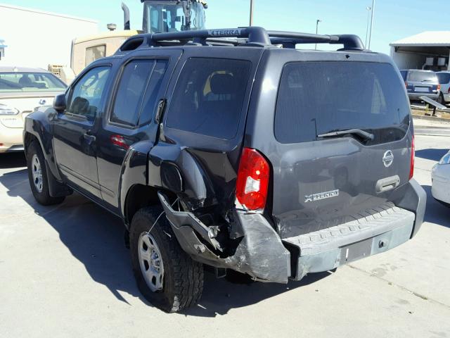 5N1AN08U06C528489 - 2006 NISSAN XTERRA OFF CHARCOAL photo 3