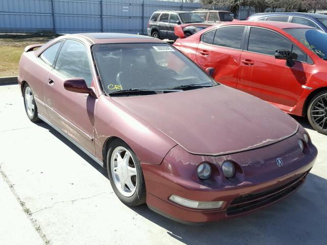 JH4DC4364TS005841 - 1996 ACURA INTEGRA SE BURGUNDY photo 1