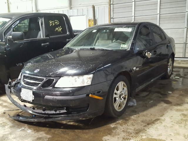 YS3FD46Y371113795 - 2007 SAAB 9-3 2.0T BLACK photo 2