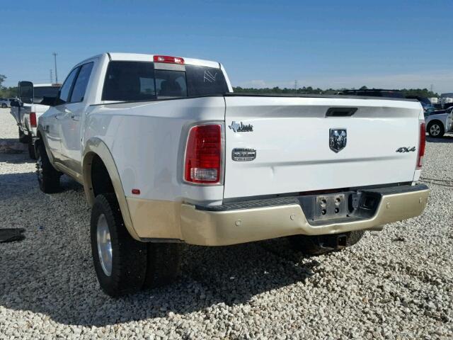 3C63RRKL5GG151170 - 2016 RAM 3500 LONGH WHITE photo 3