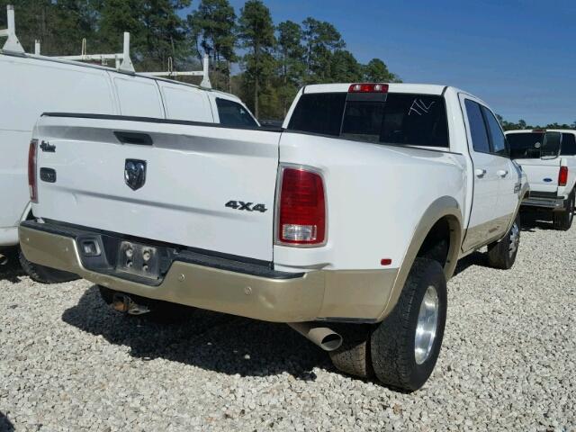 3C63RRKL5GG151170 - 2016 RAM 3500 LONGH WHITE photo 4