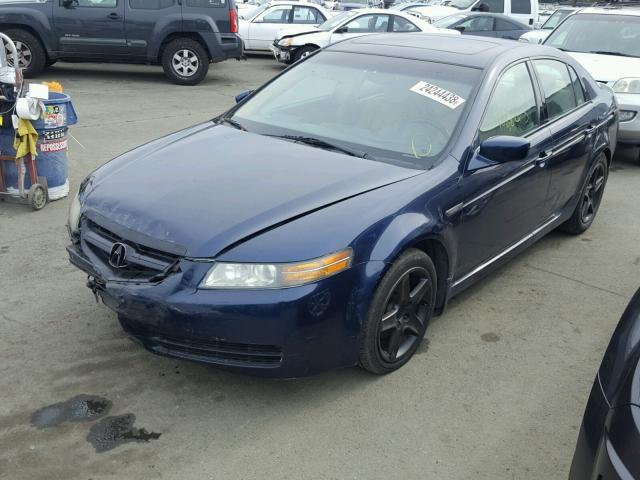 19UUA66244A071763 - 2004 ACURA TL BLUE photo 2