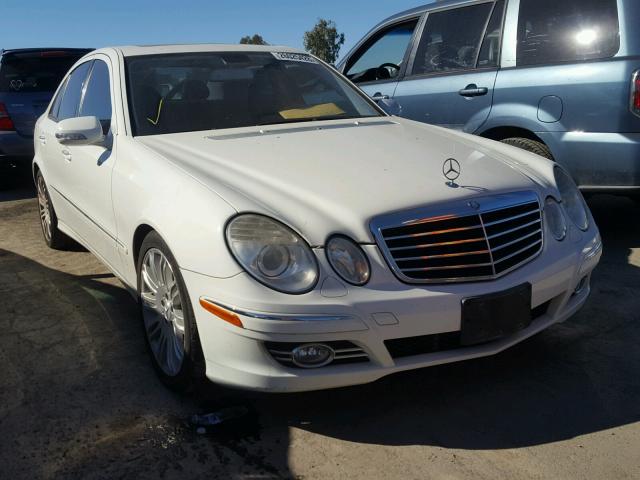 WDBUF56X47B082135 - 2007 MERCEDES-BENZ E 350 WHITE photo 1