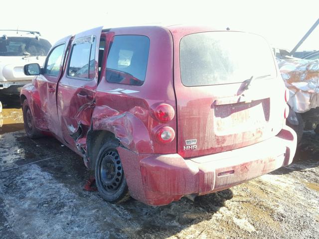 3GNBAADB3AS541228 - 2010 CHEVROLET HHR LS 红色 照片 3