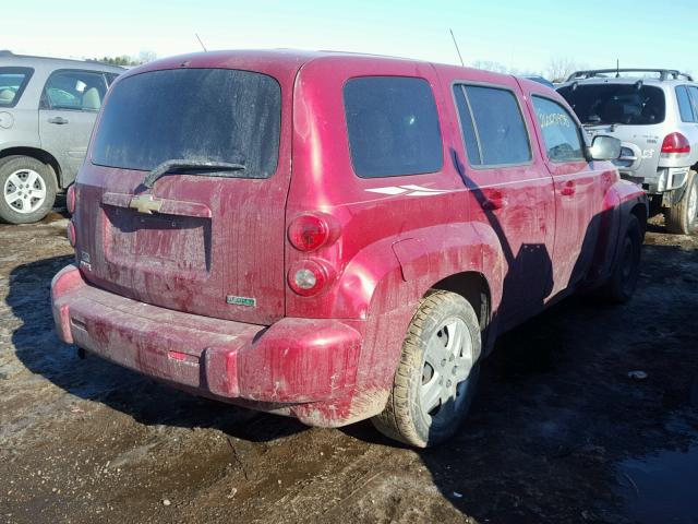 3GNBAADB3AS541228 - 2010 CHEVROLET HHR LS 红色 照片 4