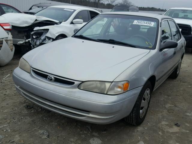 1NXBR12E5XZ141108 - 1999 TOYOTA COROLLA VE SILVER photo 2