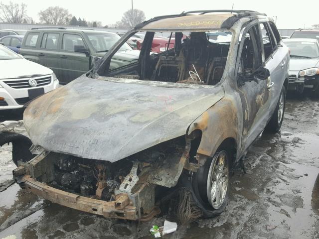 5NMSGDAB9AH362650 - 2010 HYUNDAI SANTA FE G BURN photo 2