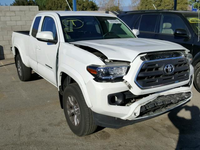 5TFRZ5CN7GX014738 - 2016 TOYOTA TACOMA ACC WHITE photo 1