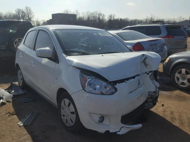 ML32A3HJ2FH012815 - 2015 MITSUBISHI MIRAGE DE WHITE photo 1