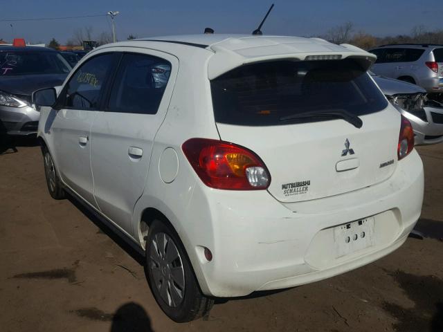 ML32A3HJ2FH012815 - 2015 MITSUBISHI MIRAGE DE WHITE photo 3