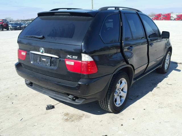 5UXFA13576LY36060 - 2006 BMW X5 3.0I BLACK photo 4