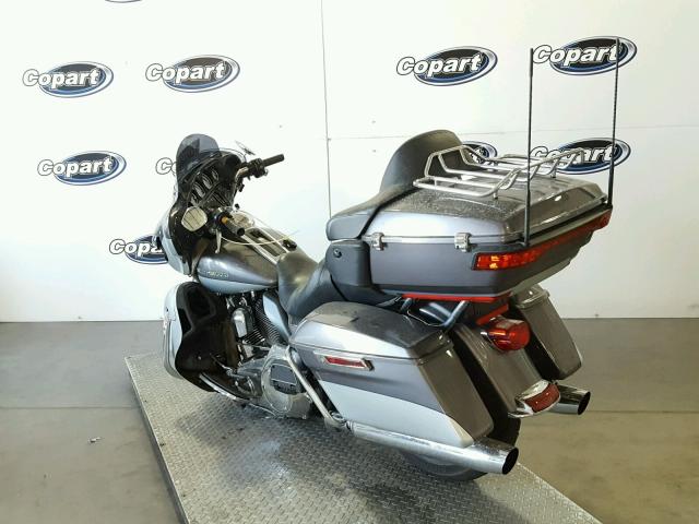 1HD1KEL33EB692945 - 2014 HARLEY-DAVIDSON FLHTK ELEC 银色 照片 3