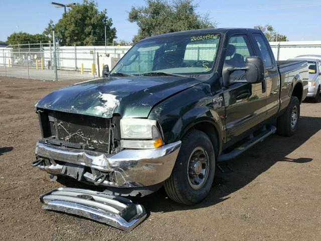 3FTNX20L73MB35968 - 2003 FORD F250 SUPER GREEN photo 2