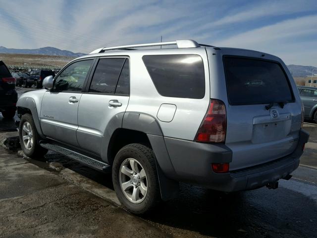 JTEBT14R830004408 - 2003 TOYOTA 4RUNNER SR SILVER photo 3