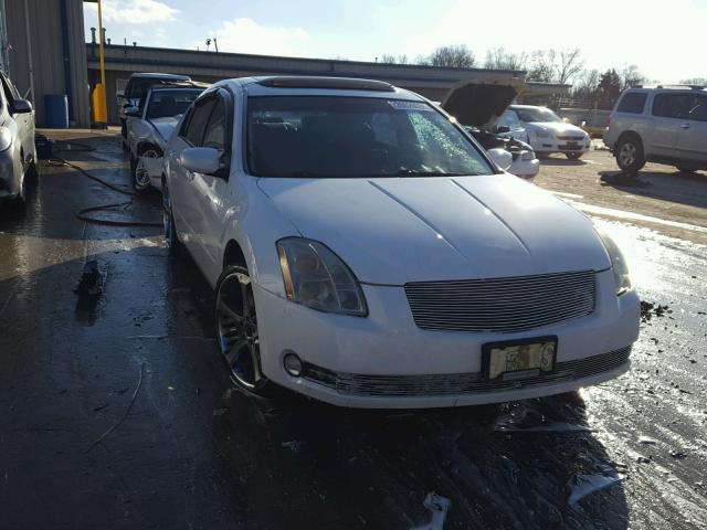 1N4BA41EX6C845958 - 2006 NISSAN MAXIMA SE WHITE photo 1