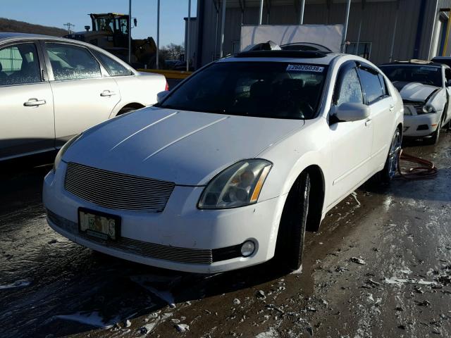 1N4BA41EX6C845958 - 2006 NISSAN MAXIMA SE WHITE photo 2