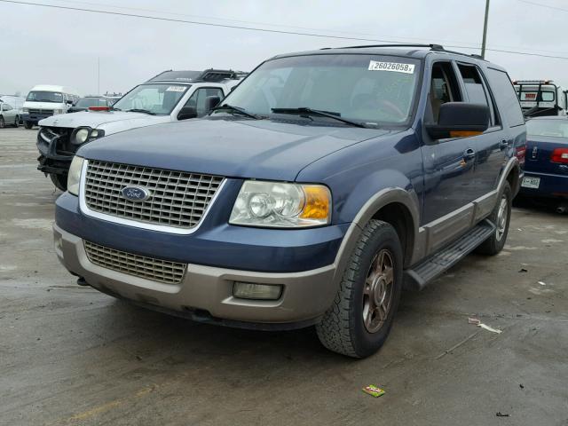 1FMFU18LX3LA70090 - 2003 FORD EXPEDITION BLUE photo 2