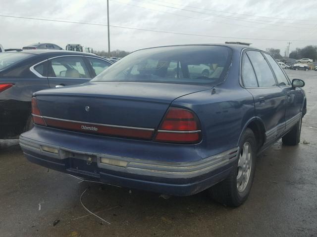 1G3HN53L4P1800909 - 1993 OLDSMOBILE 88 ROYALE BLUE photo 4