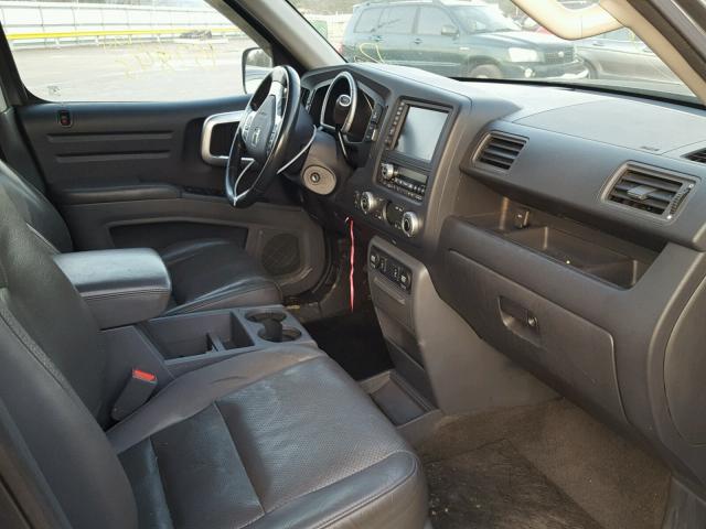 2HJYK16547H506194 - 2007 HONDA RIDGELINE GRAY photo 5